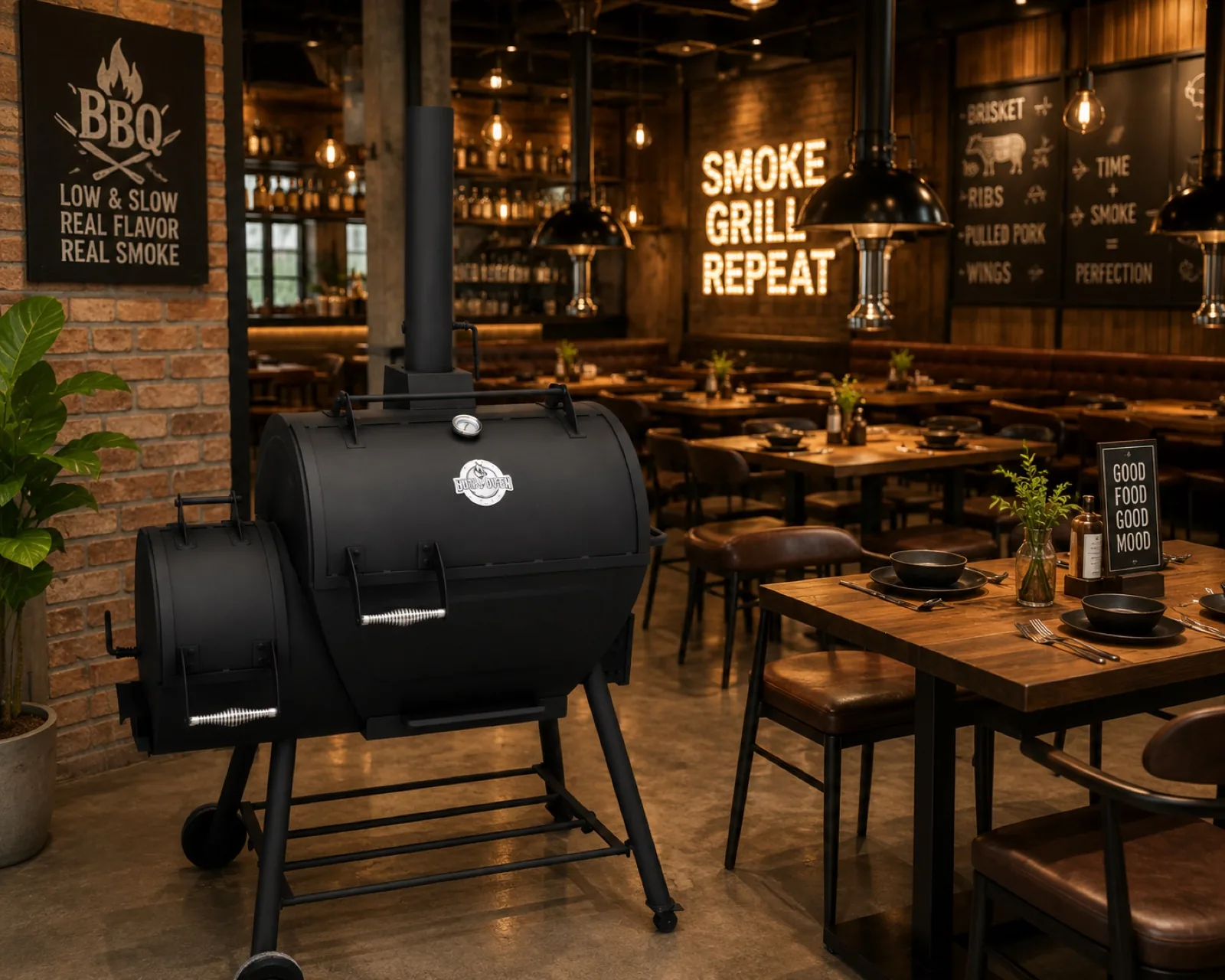 Hybrid 65L tại nhà hàng BBQ