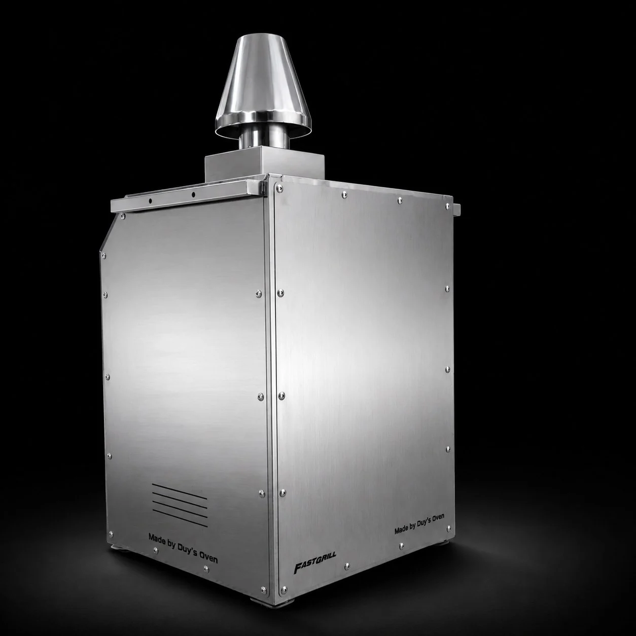Góc ba phần tư, thân inox 304