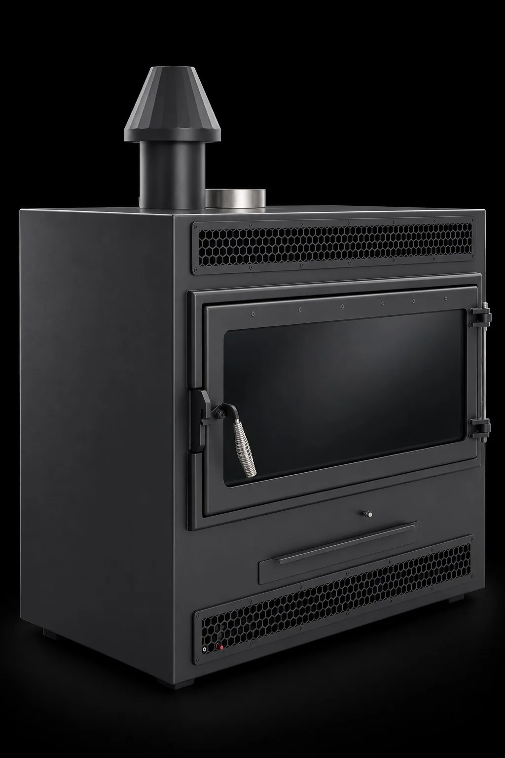 FirePlace Max Flow nhìn từ góc trước bên trái