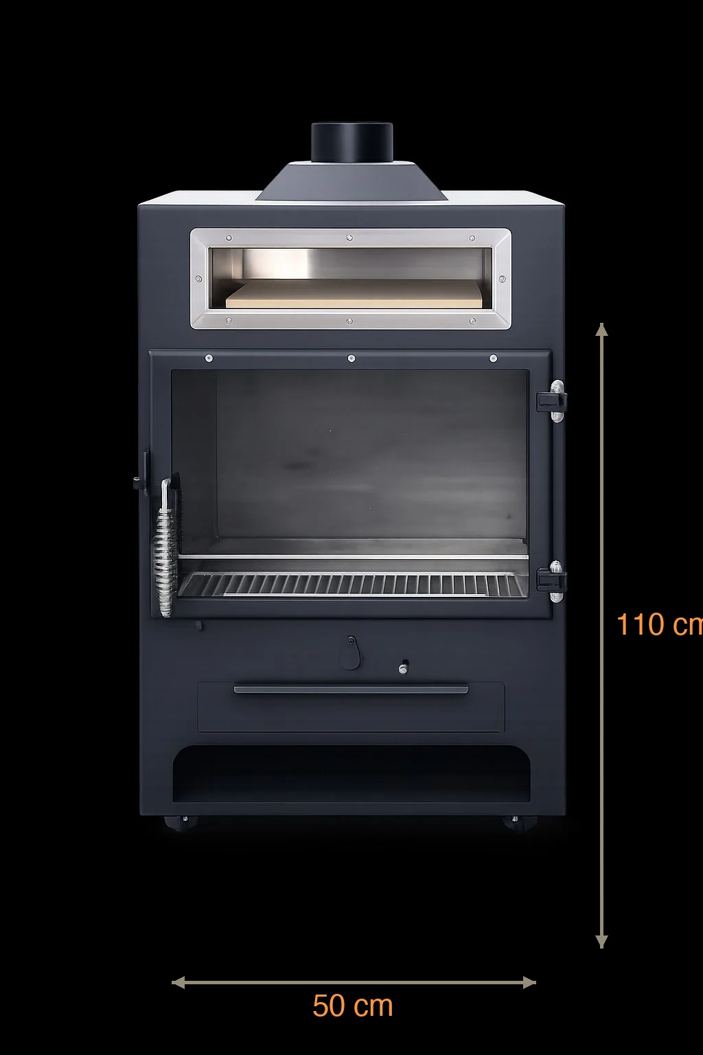 Bản vẽ mặt trước 50cm