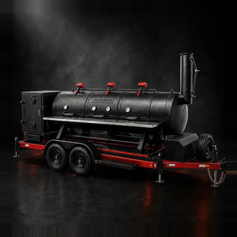 Offset Smoker 750 Gallon — Duy's Oven