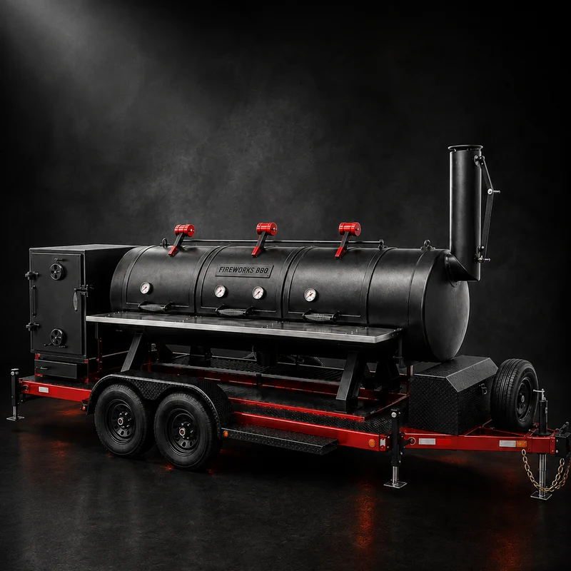 Offset 750 Gallon Trailer — Duy's Oven