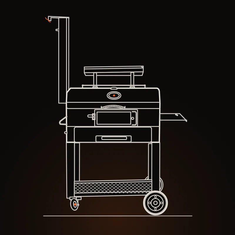 Tách khói 85L — Duy's Oven